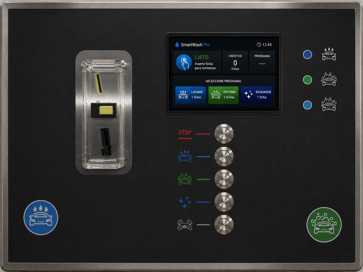Interfaz SmartWash Pro en operaci&oacute;n para control, monitoreo e integraci&oacute;n de sistemas de lavado